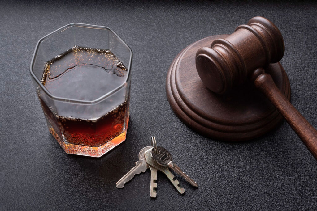 Photo of gavel alcoholic beverage keys and clock BAC Levels, DUI Photo of gavel alcoholic beverage keys and clock BAC Levels, DUI